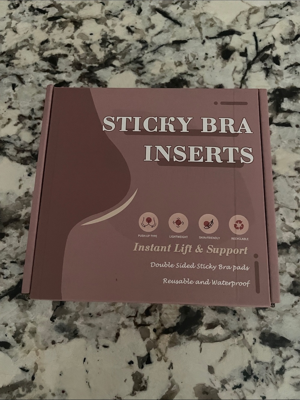 New! Sticky Bra Inserts - Instant Lift & Support A & B cups